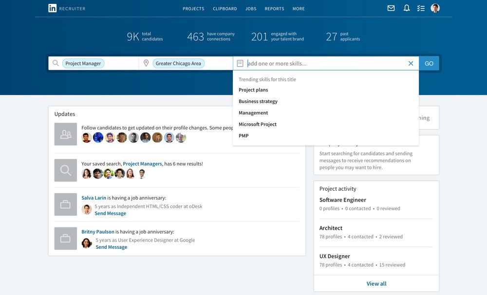 How the Newest Version of LinkedIn Recruiter Has Changed the LinkedIn  Recruiting Team